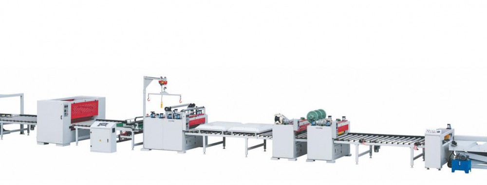 BH1350E  Full Automatic Paper and PVC laminating line