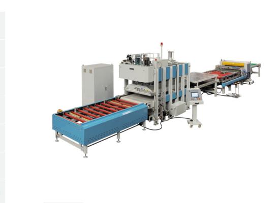 MODEL PRESS624 x 8/16 Wood door compounding production line