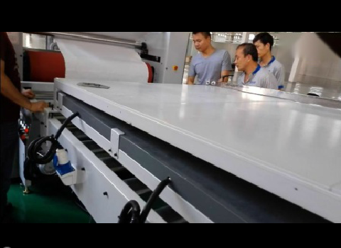 NO.9 Glossy film laminating line