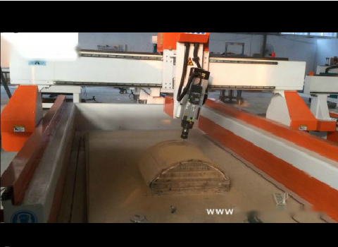 NO.4 FOUR AXIS CNC FOR CURVE CARVING